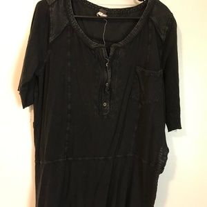 We the Free Black Tee